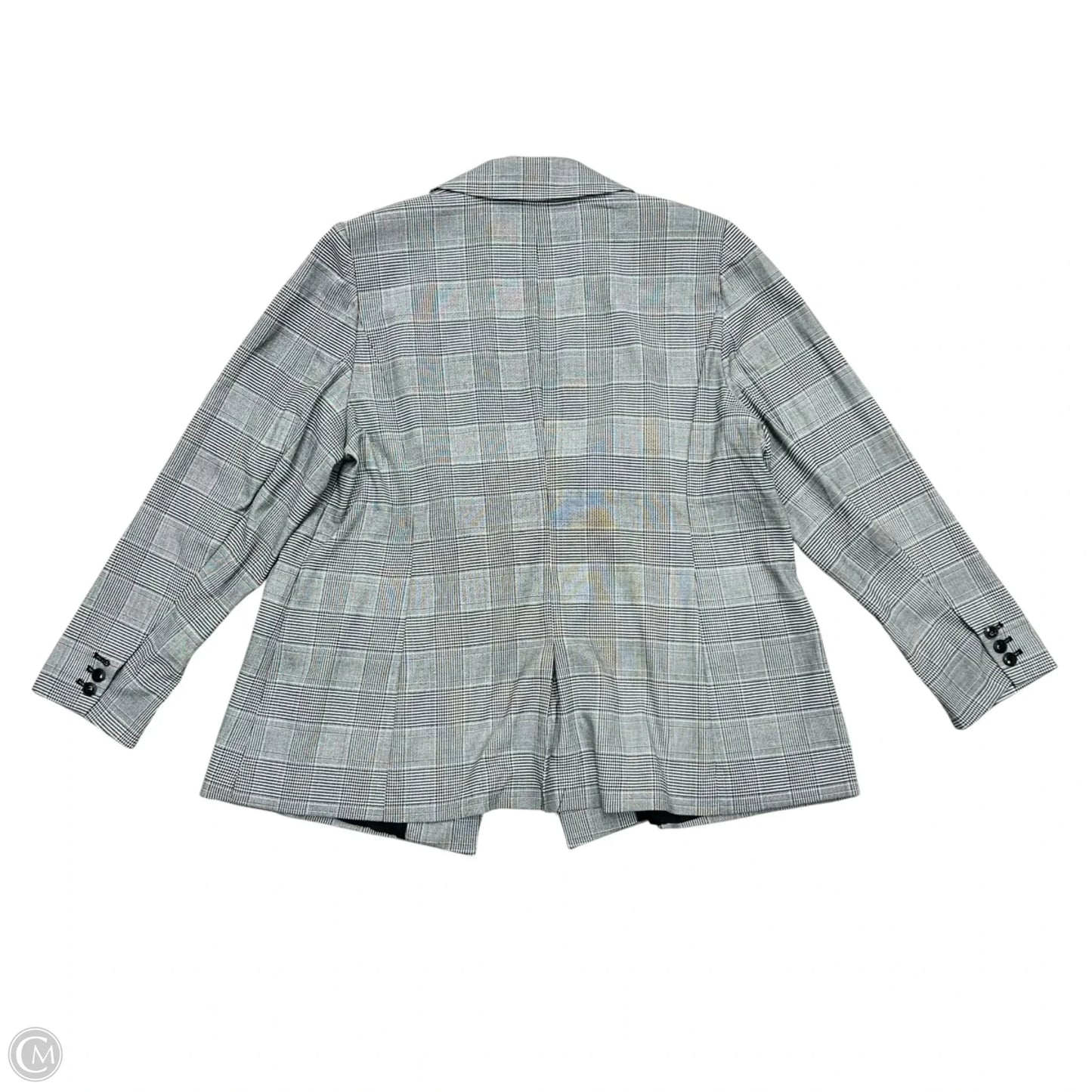 Blazer By Lane Bryant In Black & White, Size: 1Xp