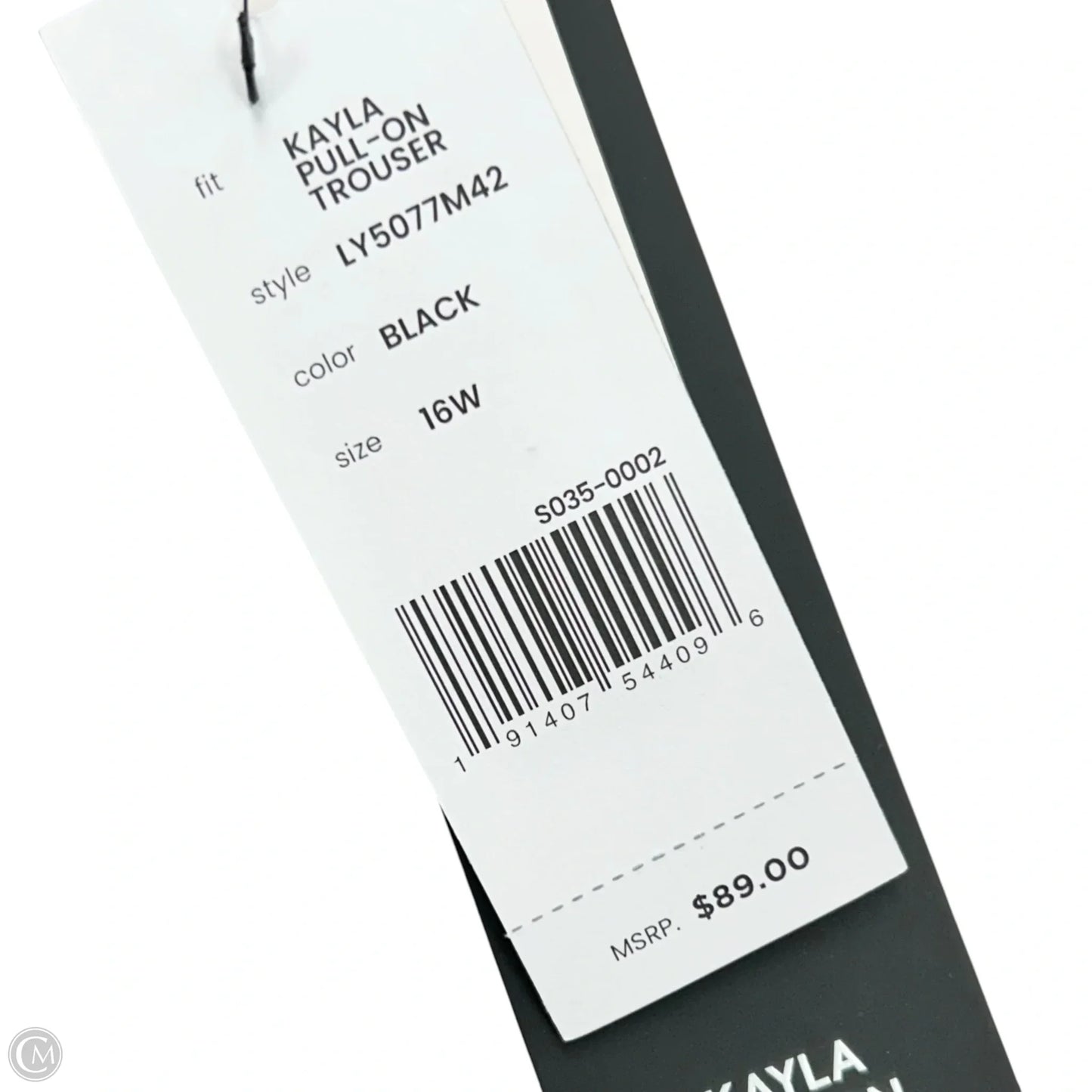 Pants Dress By Liverpool In Black, Size: 16
