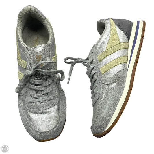 Shoes Sneakers By Gola In Silver, Size: 8