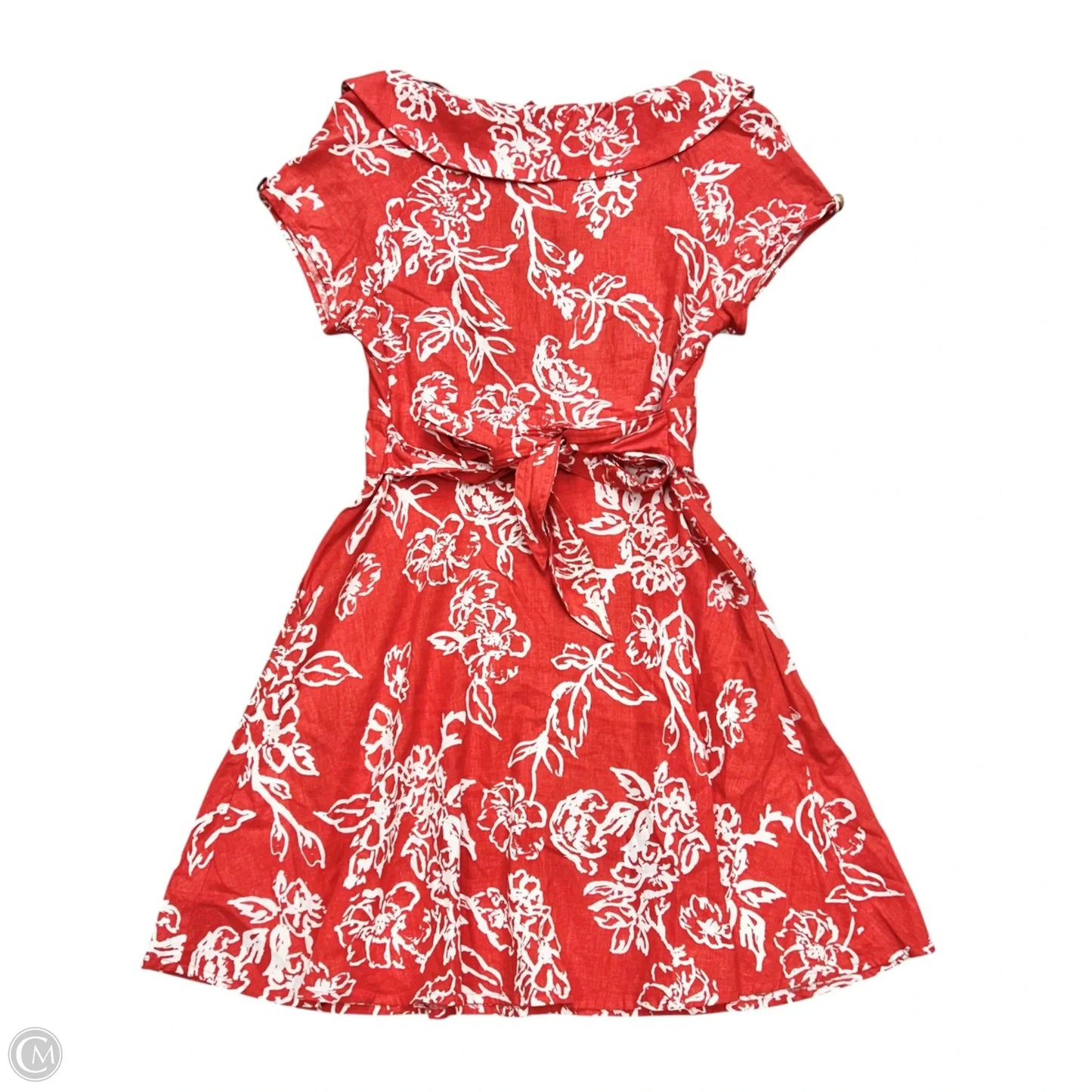 Dress Casual Short By Free People In Red & White, Size: M