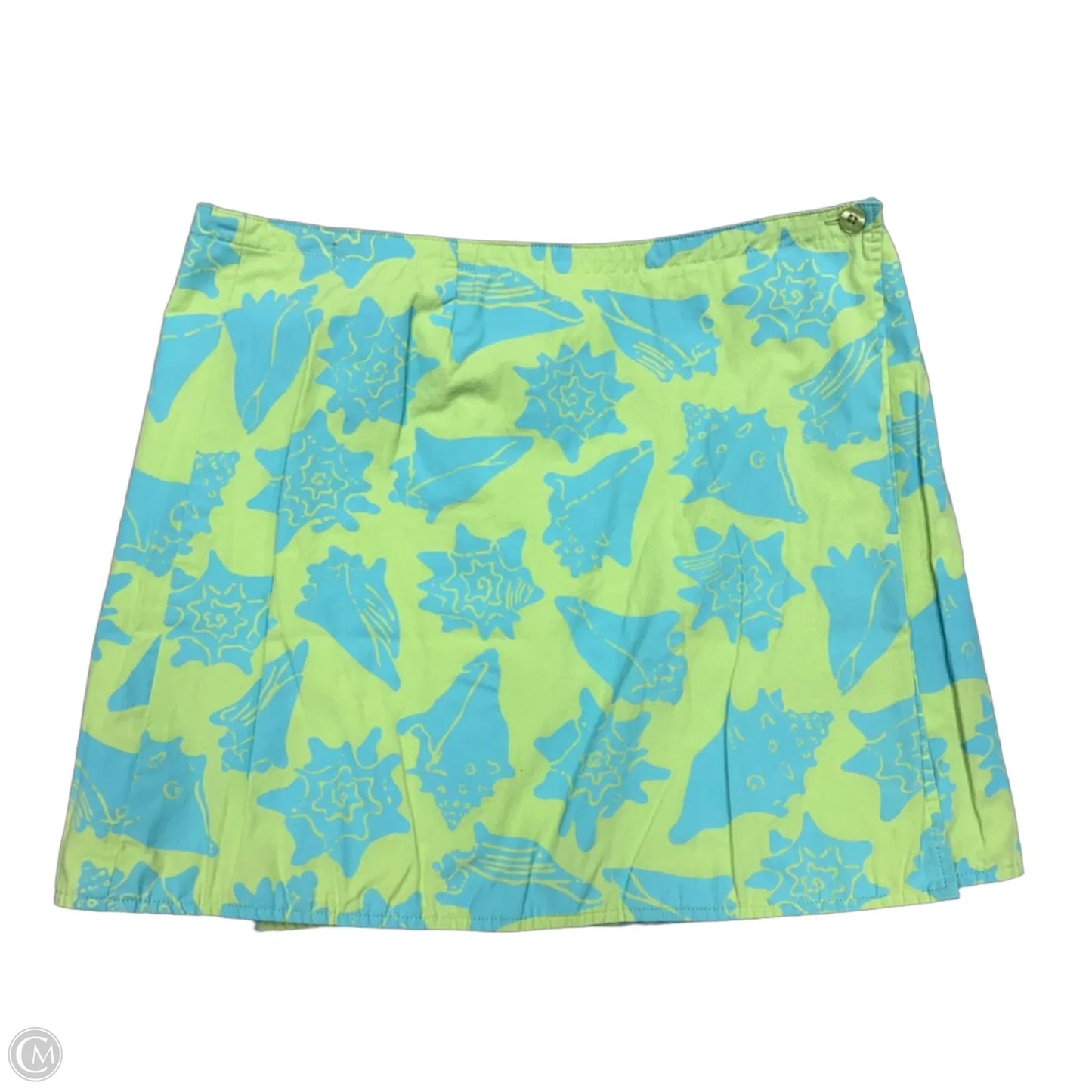 Skirt Designer By Lilly Pulitzer In Blue & Green, Size: 2