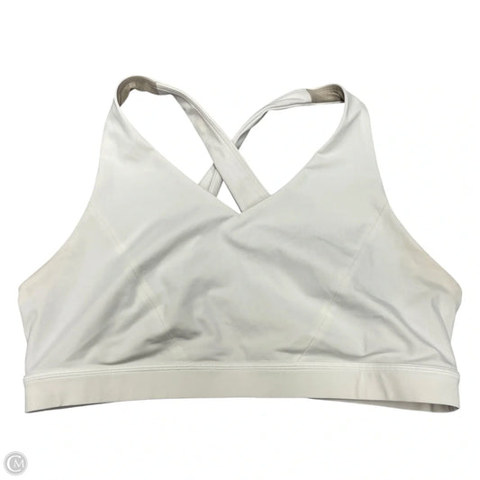 Athletic Bra By Lululemon In Ivory, Size: L