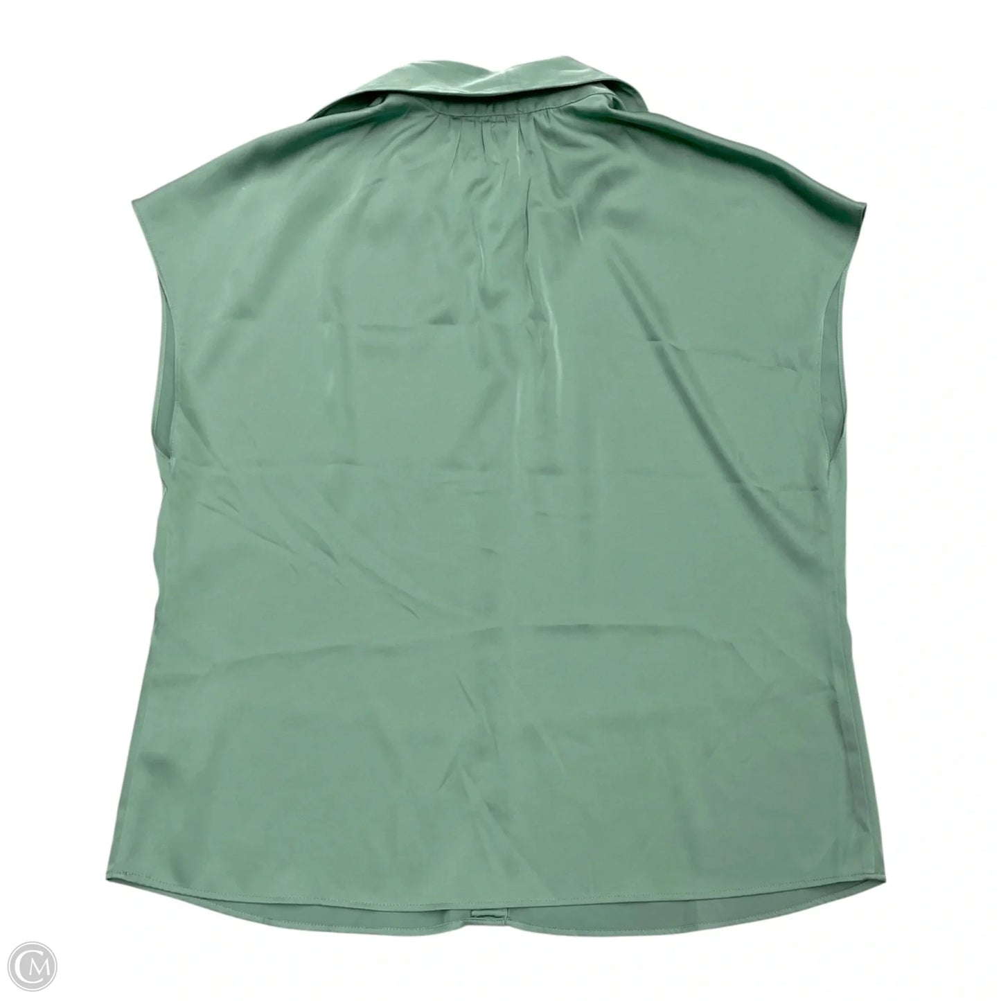 Blouse Short Sleeve By Rachel Zoe In Green, Size: M