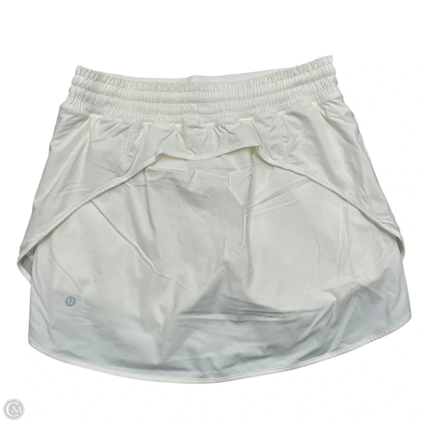 Athletic Skort By Lululemon In Yellow, Size: M
