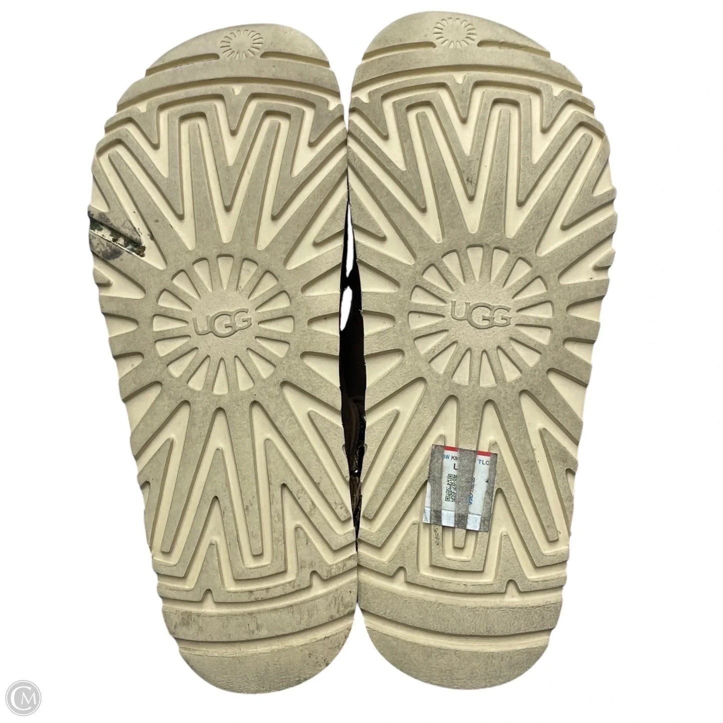 Sandals Designer By Ugg In Brown, Size: 9.5
