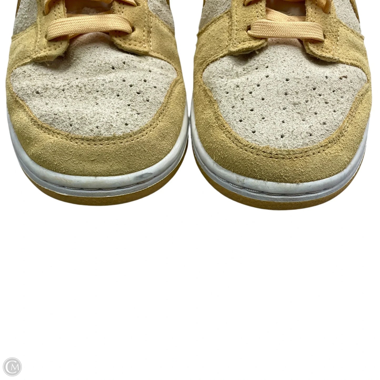 Shoes Sneakers By Nike In Tan & Yellow, Size: 7