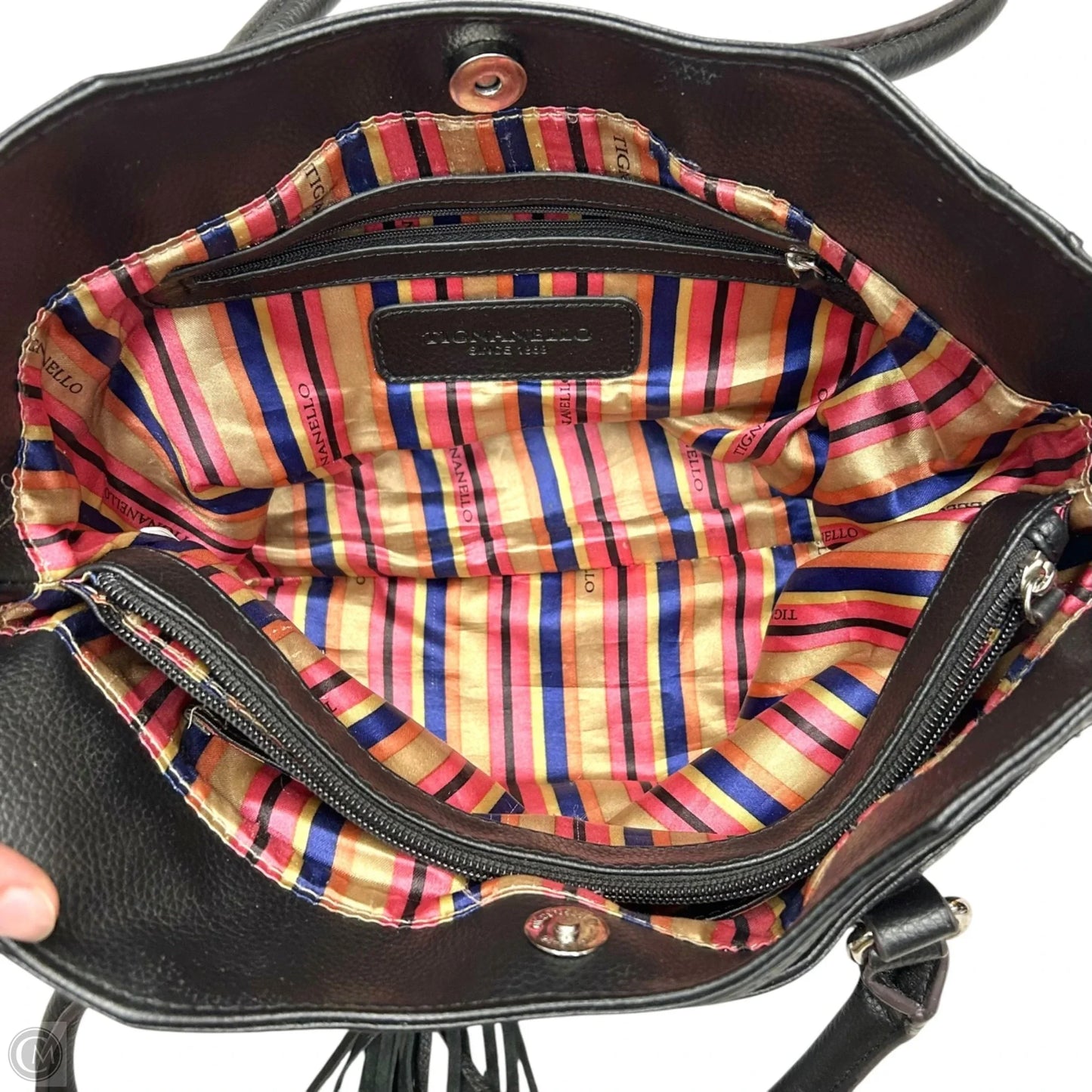 Handbag Leather By Tignanello  Purses, Size: Medium