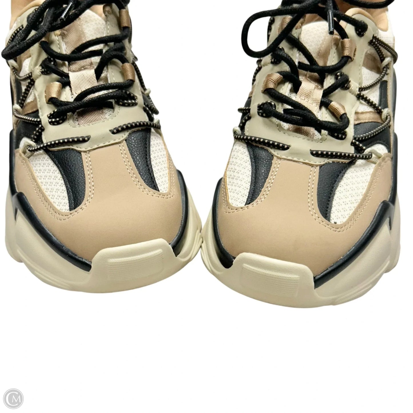 Shoes Athletic By Steve Madden In Brown & Cream, Size: 8.5
