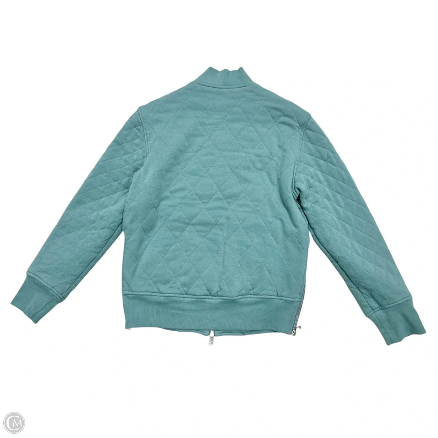 Athletic Jacket By Athleta In Teal, Size: Xxs