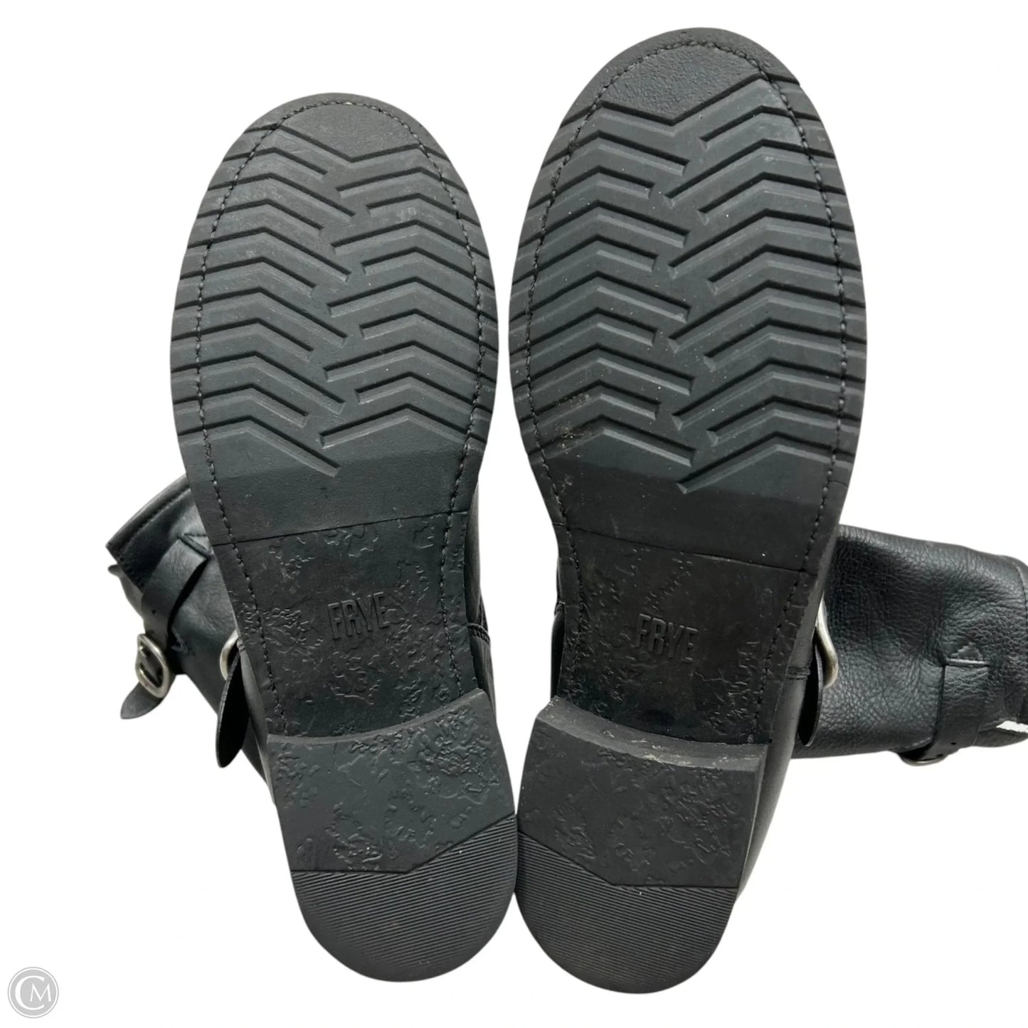 Boots Designer By Frye In Black, Size: 10