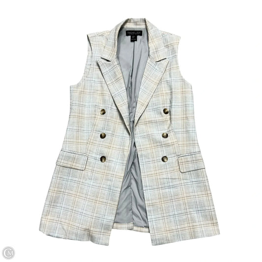 Vest Other By Rachel Zoe In Grey & Yellow, Size: S
