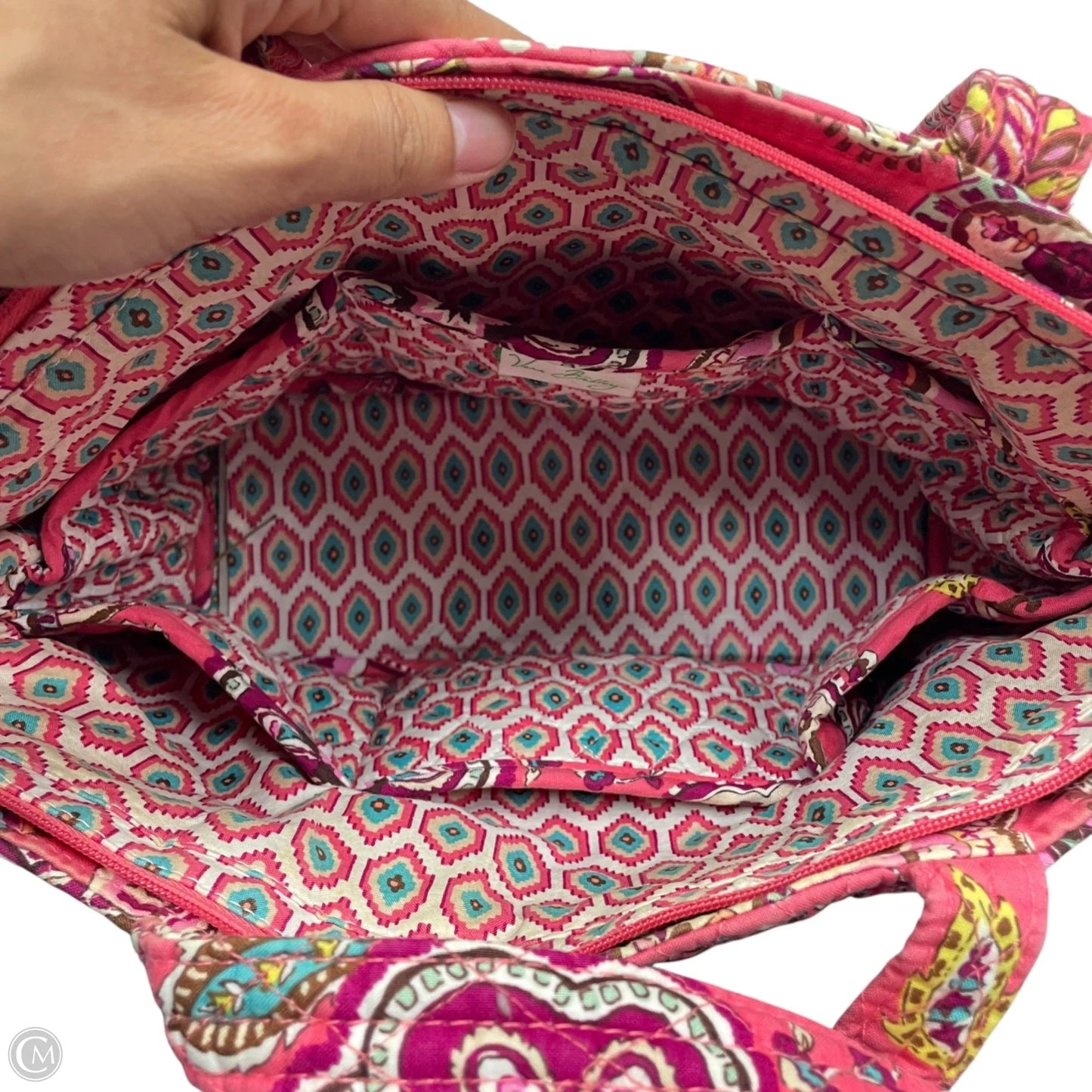 Handbag By Vera Bradley, Size: Medium