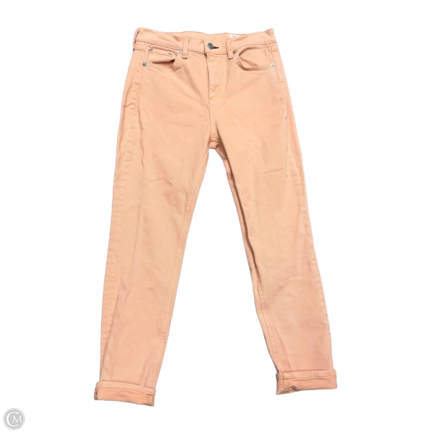 Jeans Designer By Rag & Bones Jeans In Peach, Size: 2