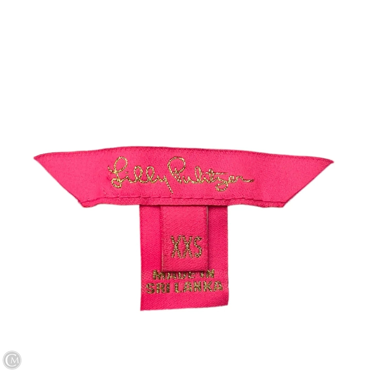 Top 3/4 Sleeve Designer By Lilly Pulitzer In Blue & White, Size: Xxs