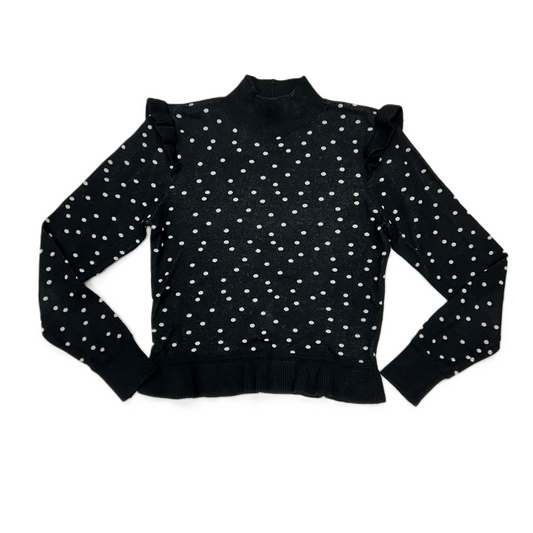 Sweater By Parker In Black & White, Size: S