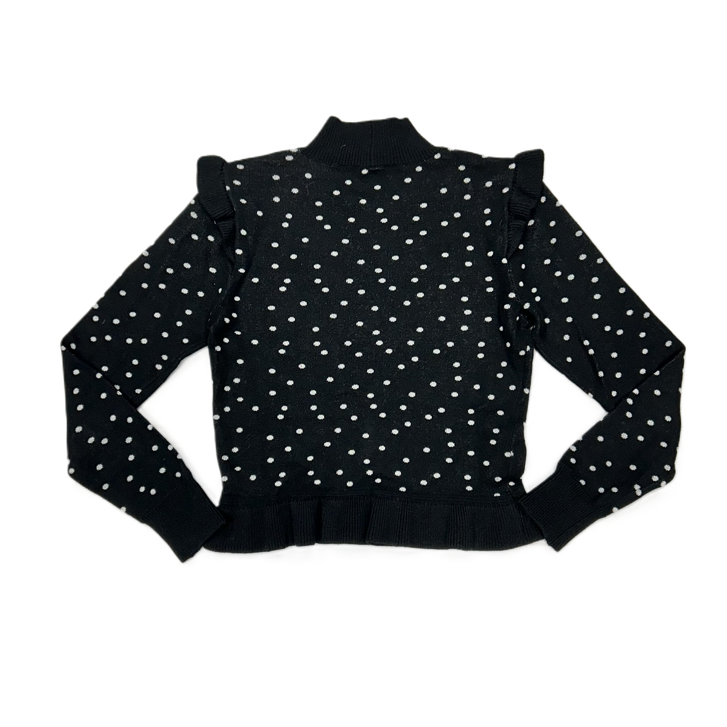 Sweater By Parker In Black & White, Size: S