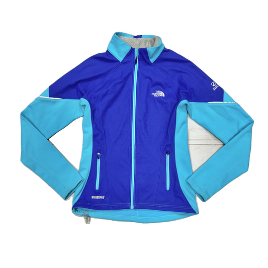 Athletic Jacket By The North Face In Blue, Size: Xs
