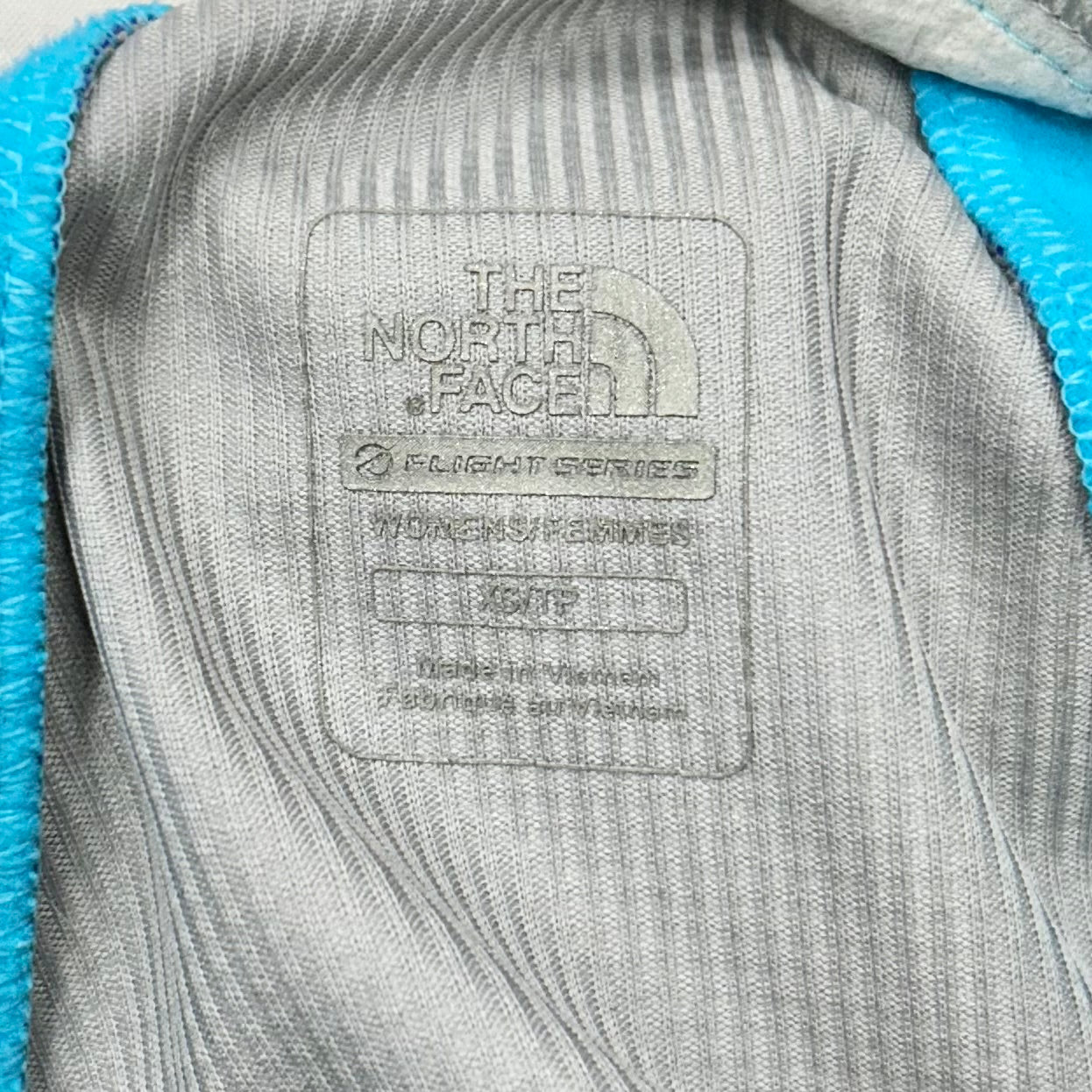 Athletic Jacket By The North Face In Blue, Size: Xs