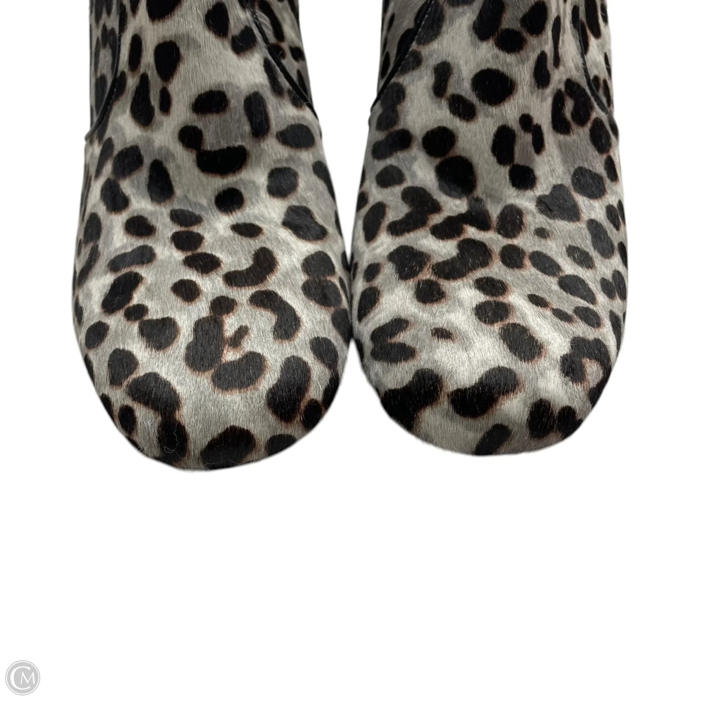 Boots Ankle Heels By Nine West In Leopard Print, Size: 11