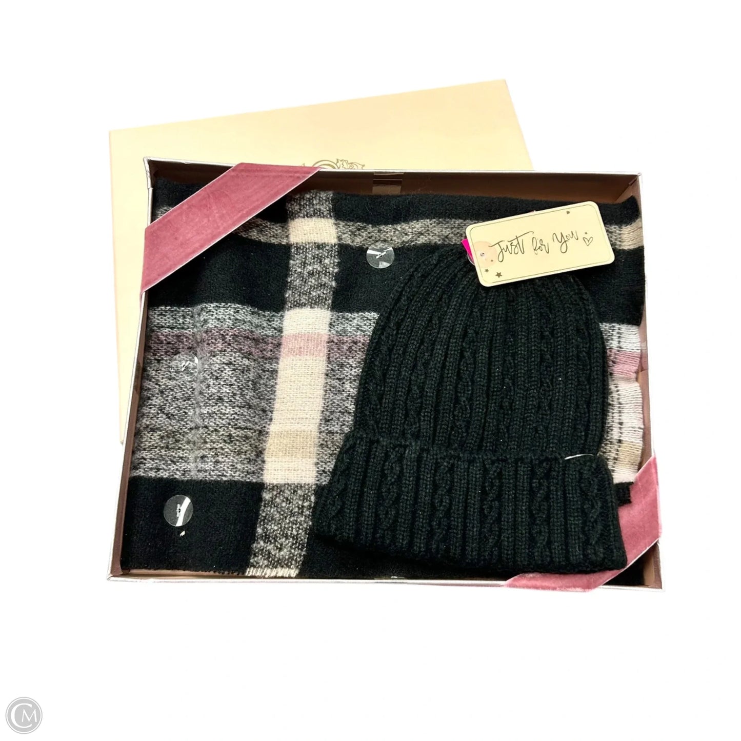 Scarf Winter By Vince Camuto In Plaid Pattern