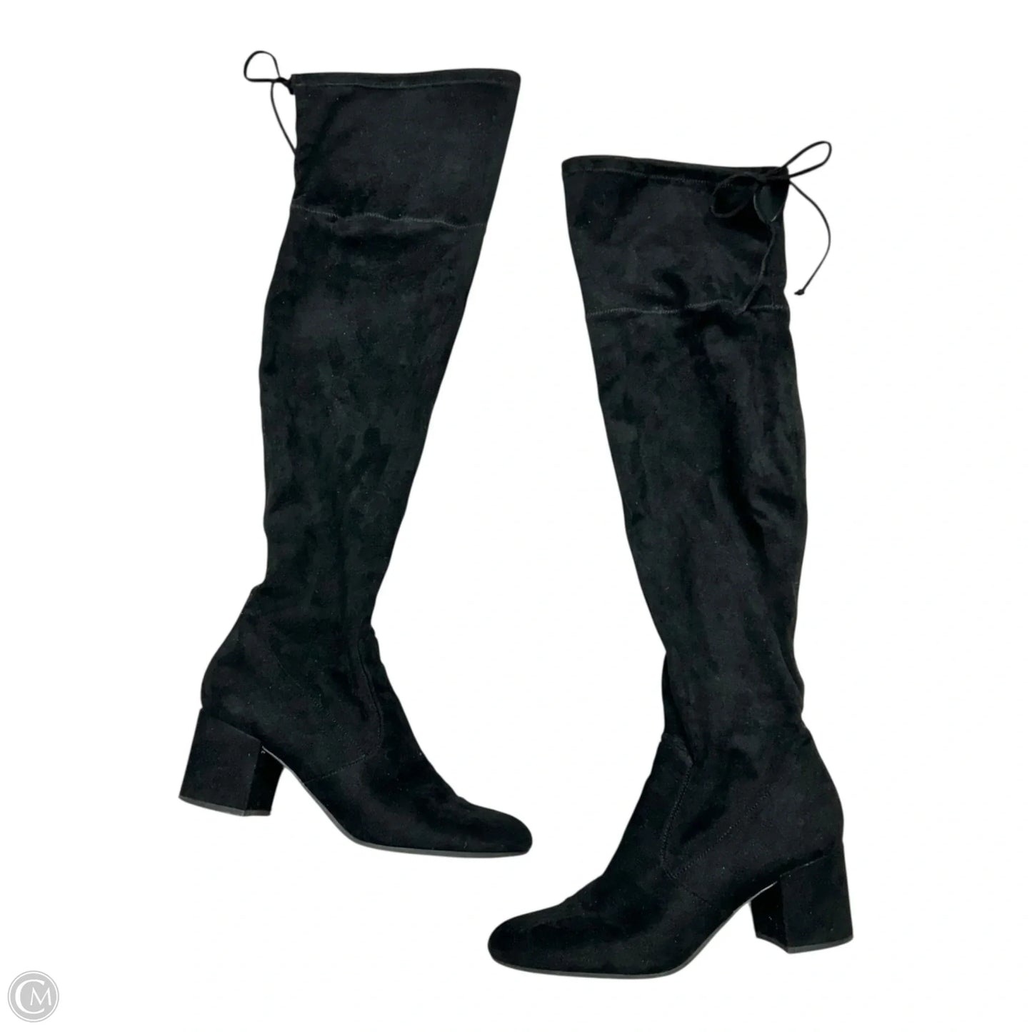 Boots Over-the-knee Heels By Unisa In Black, Size: 10