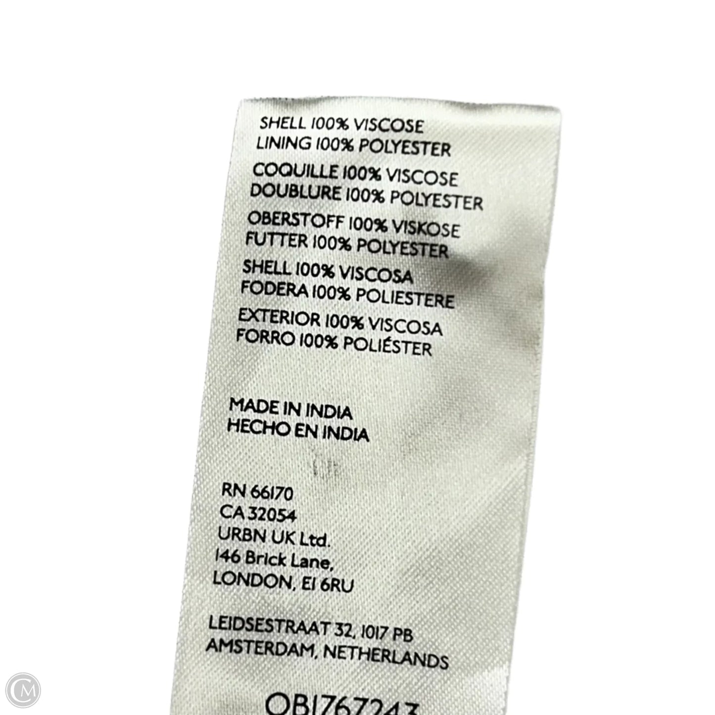 Blouse Long Sleeve By Pilcro In Blue & Orange, Size: Xs