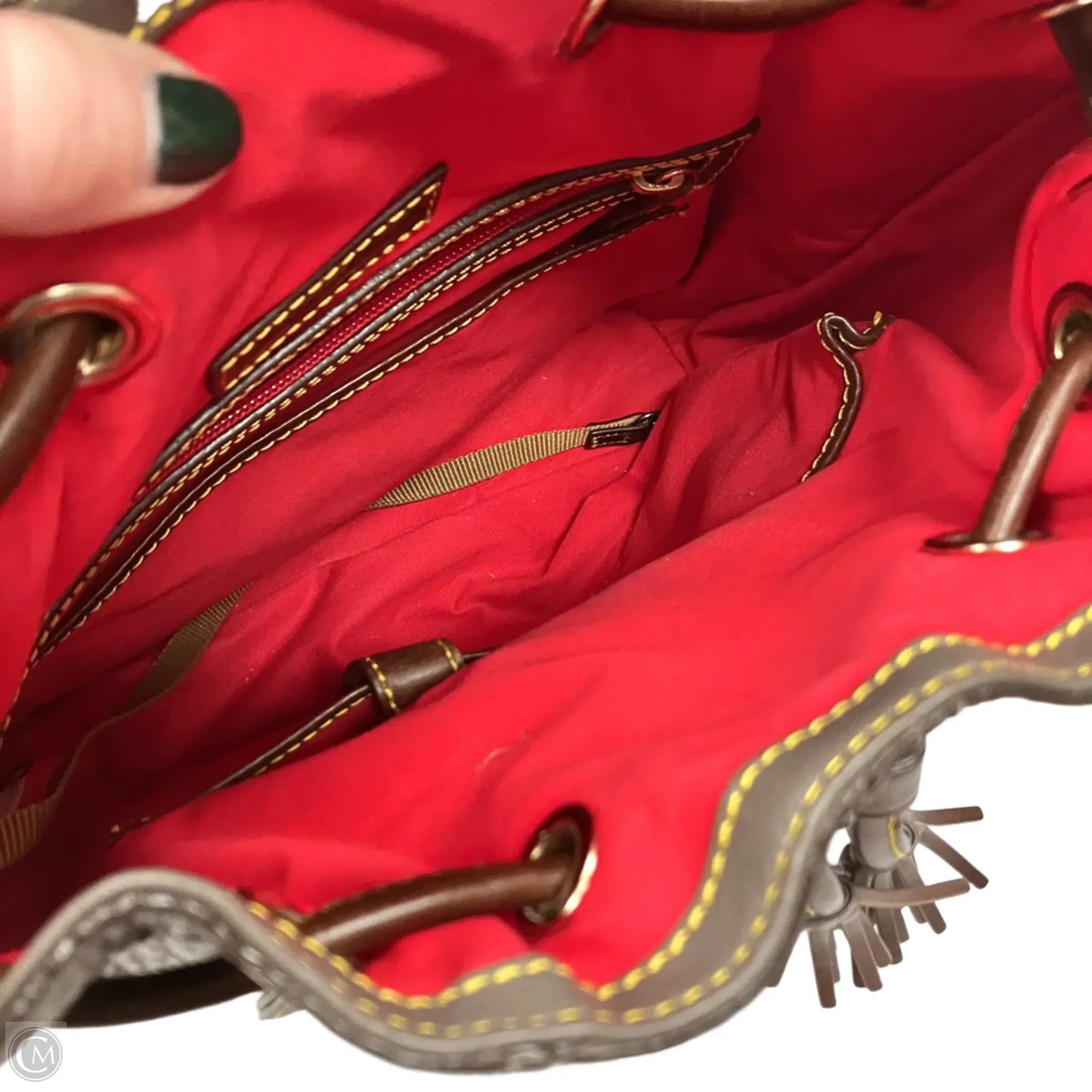 Handbag Designer By Dooney And Bourke, Size: Large