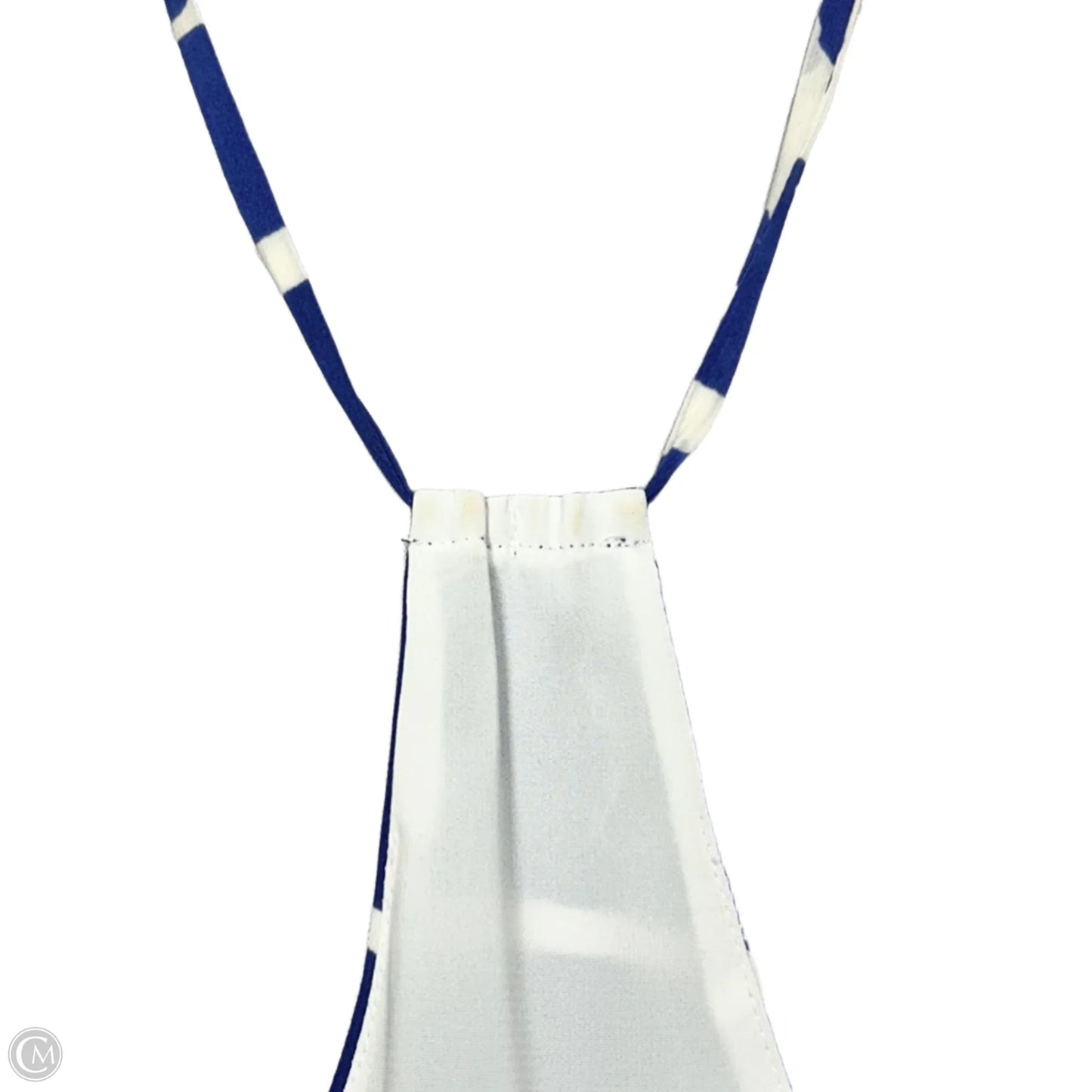 Tunic Designer By Alice + Olivia In Blue & White, Size: M