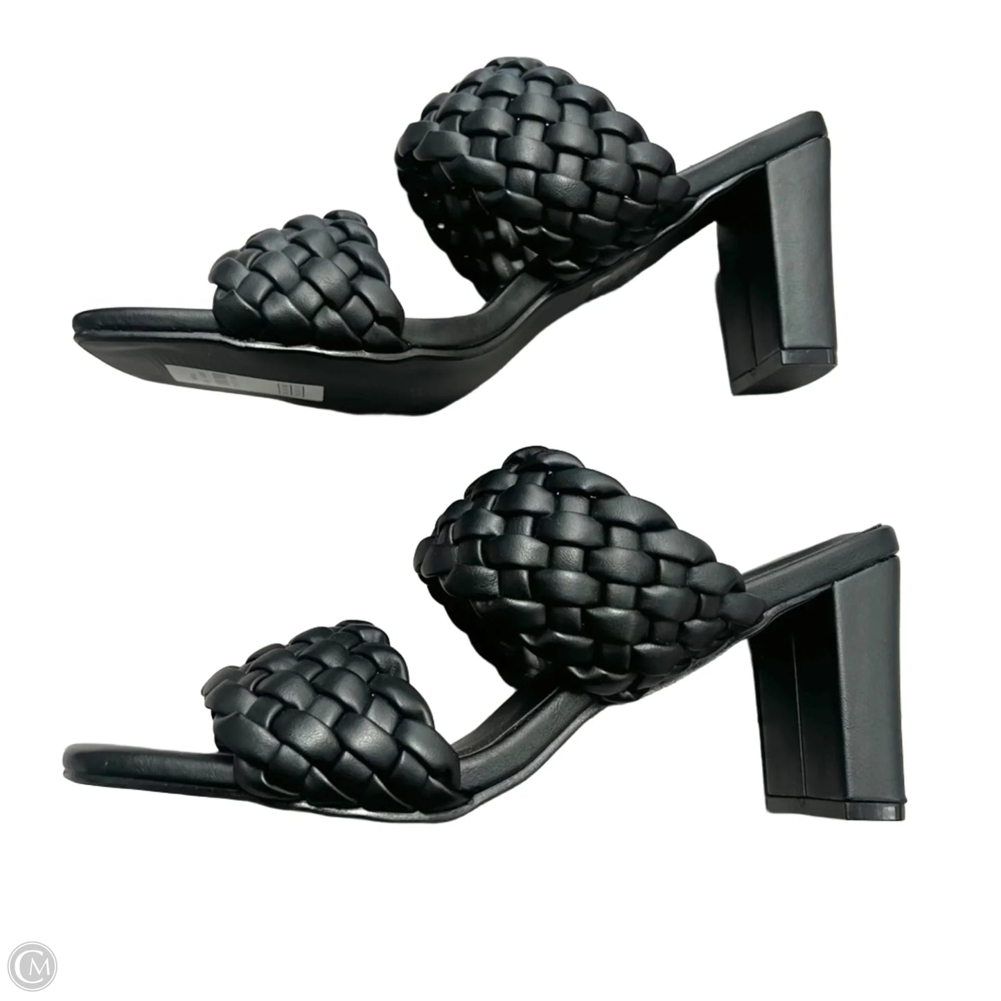 Sandals Heels Block By City Chic In Black, Size: 10