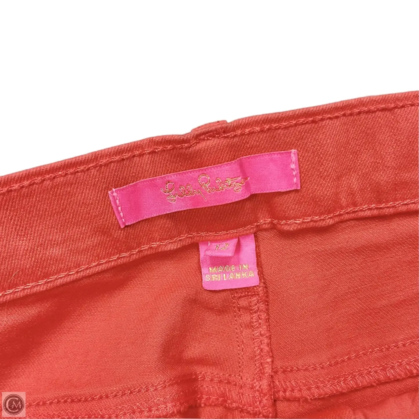 Pants Designer By Lilly Pulitzer In Coral, Size: 12