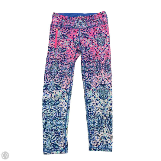 Pants Designer By Lilly Pulitzer In Blue & Pink, Size: S