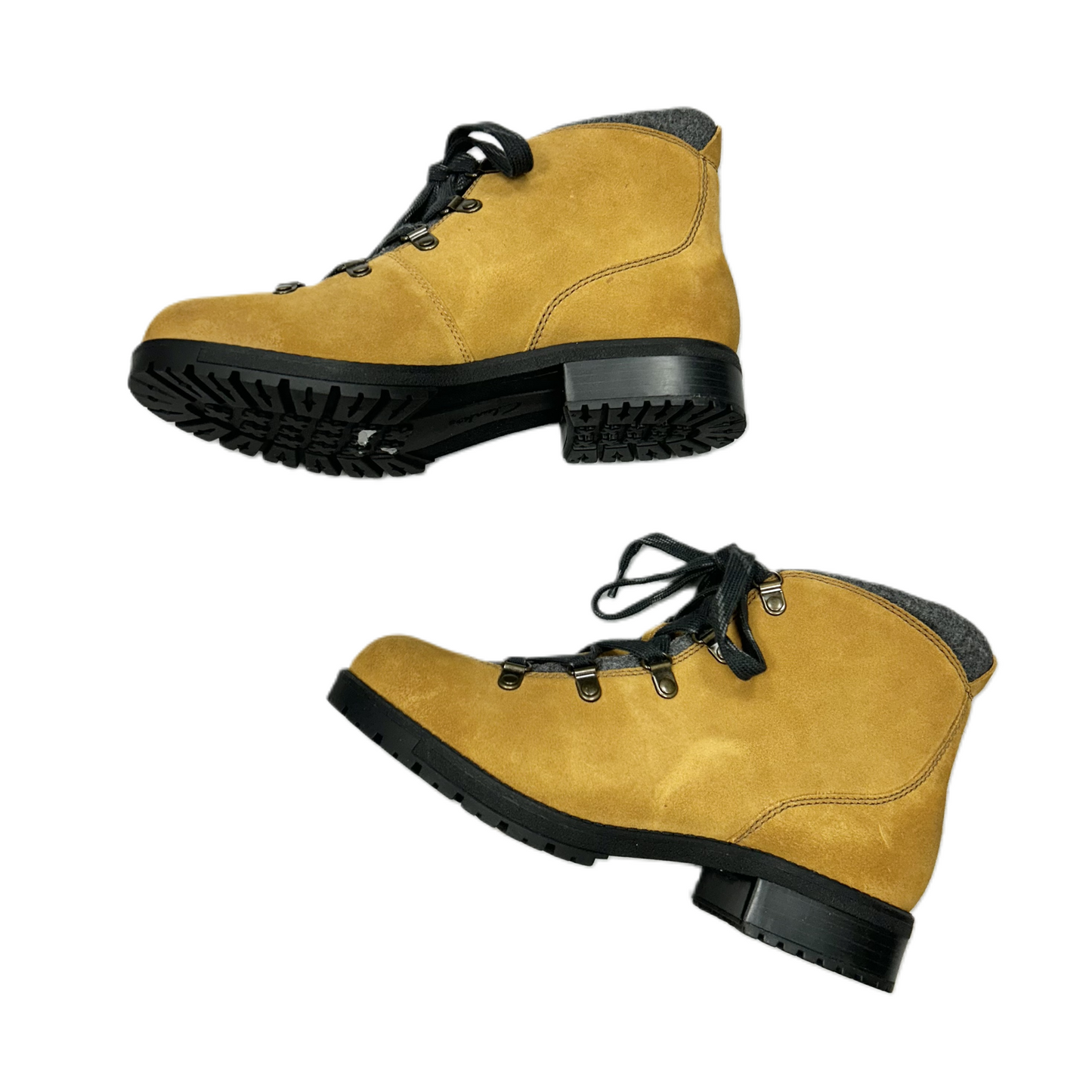 Boots Combat By Clarks In Tan, Size: 8.5