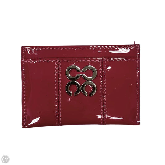 Id/card Holder Designer By Coach, Size: Small