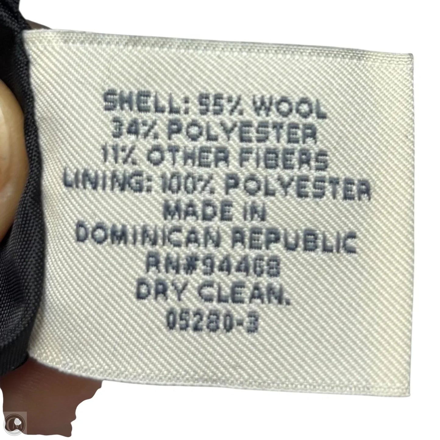 Coat Peacoat By St Johns Bay In Black, Size: 3x