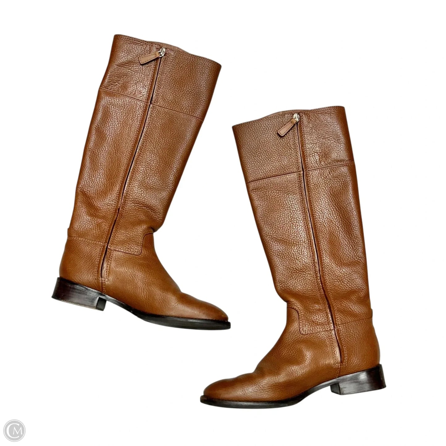 Boots Designer By Tory Burch In Brown, Size: 7.5