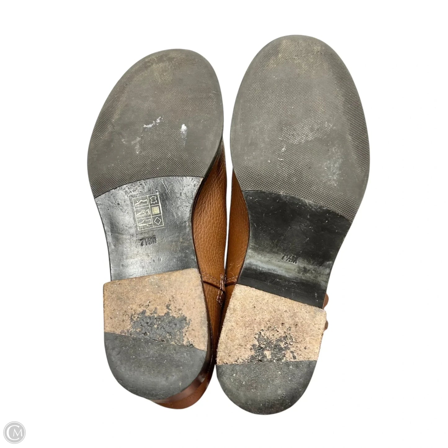 Boots Designer By Tory Burch In Brown, Size: 7.5