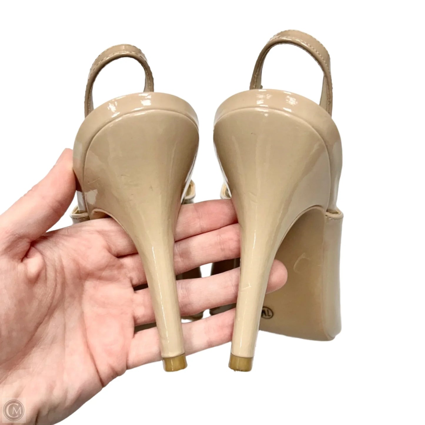 Shoes Heels Stiletto By Chinese Laundry In Tan, Size: 7