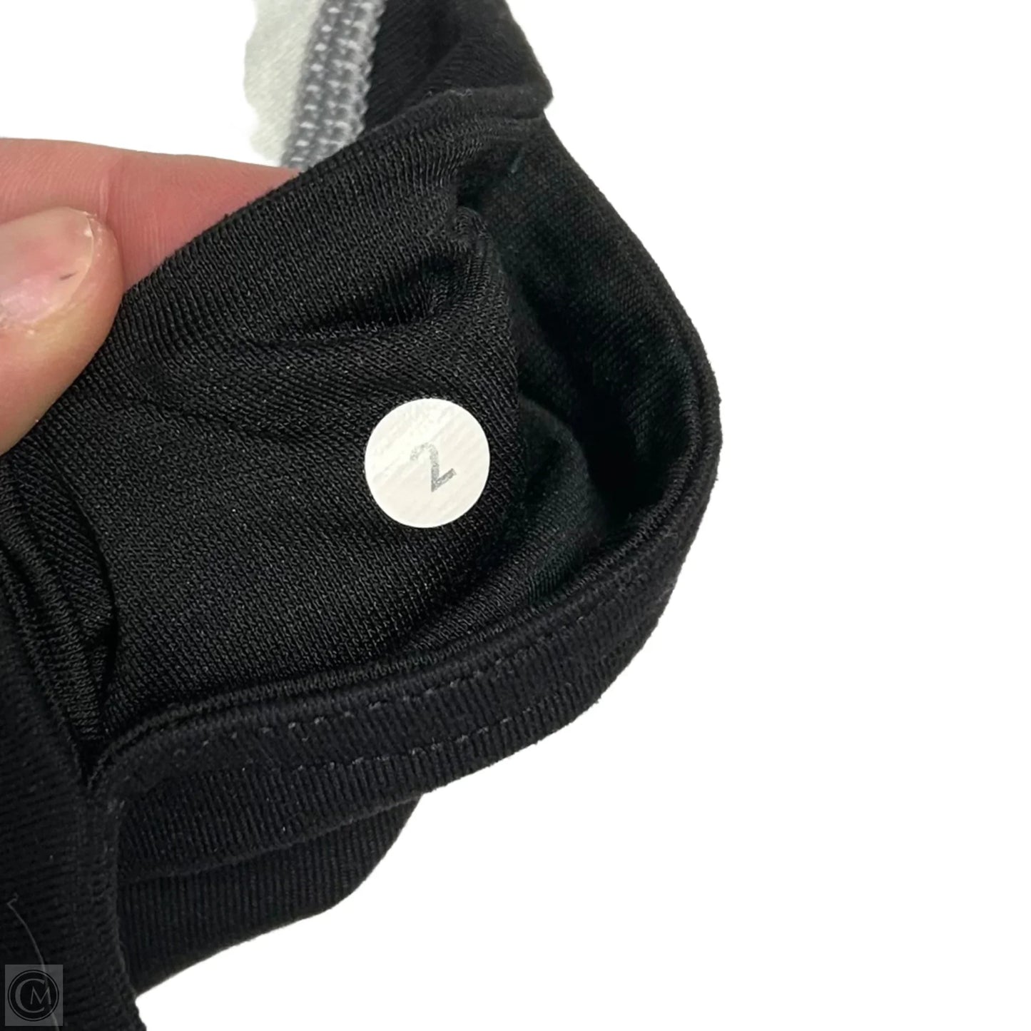 Athletic Leggings By Lululemon In Black & Red, Size: Xs