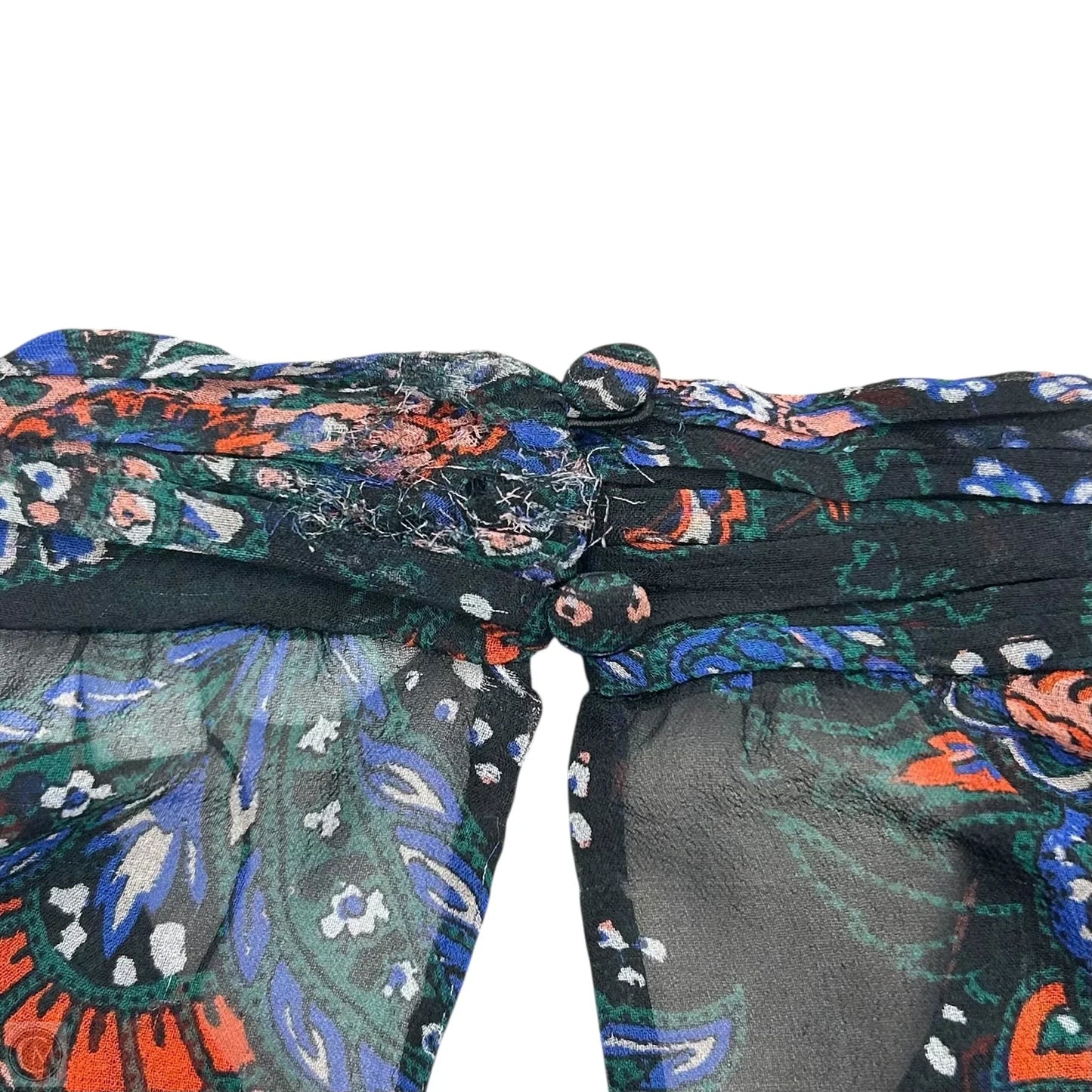 Dress Casual Short By Veronica Beard In Black & Blue, Size: M