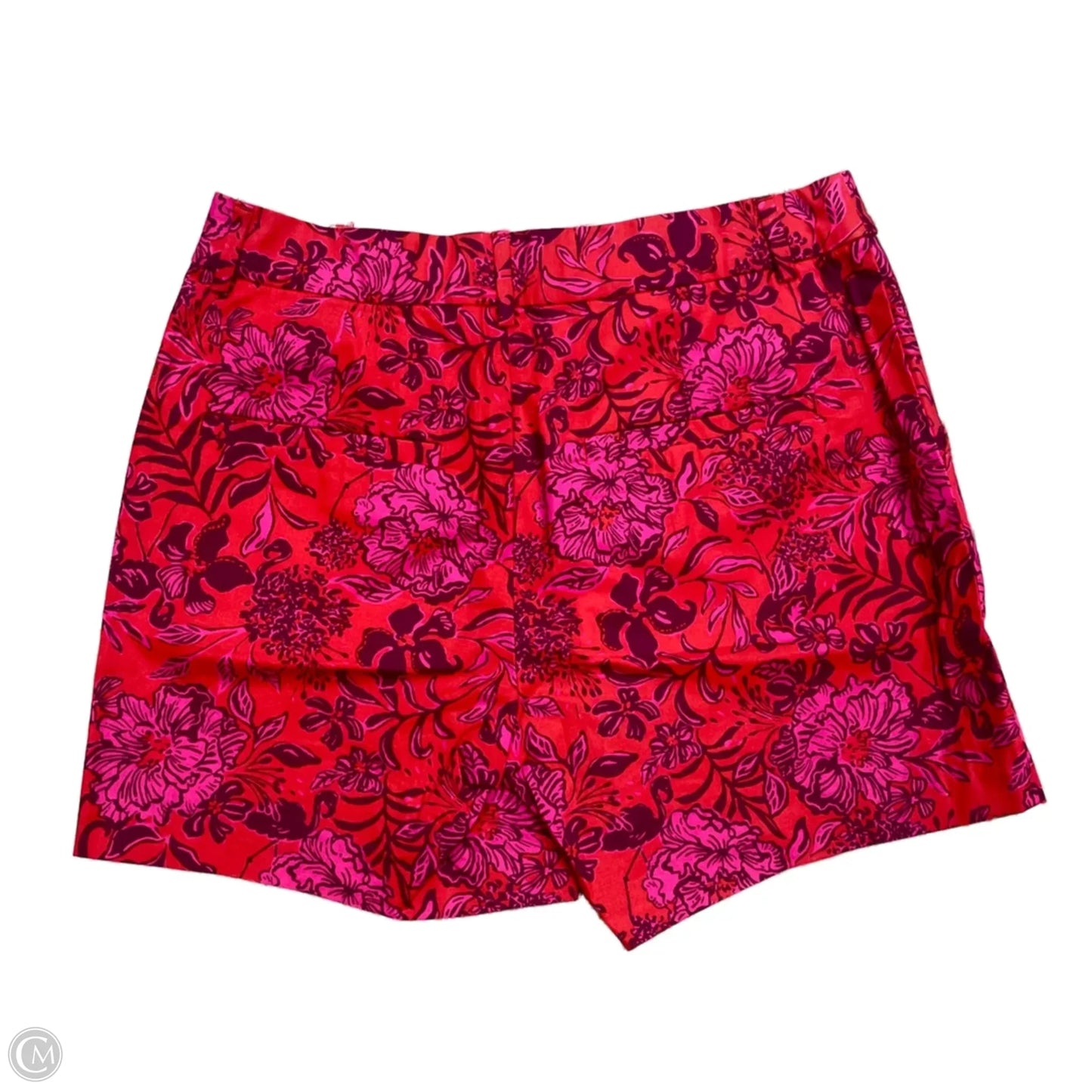 Shorts Designer By Lilly Pulitzer In Pink & Red, Size: 0