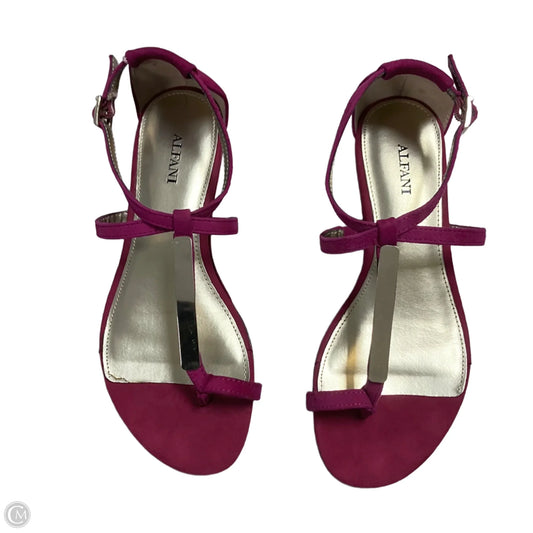 Sandals Flats By Alfani In Pink, Size: 6