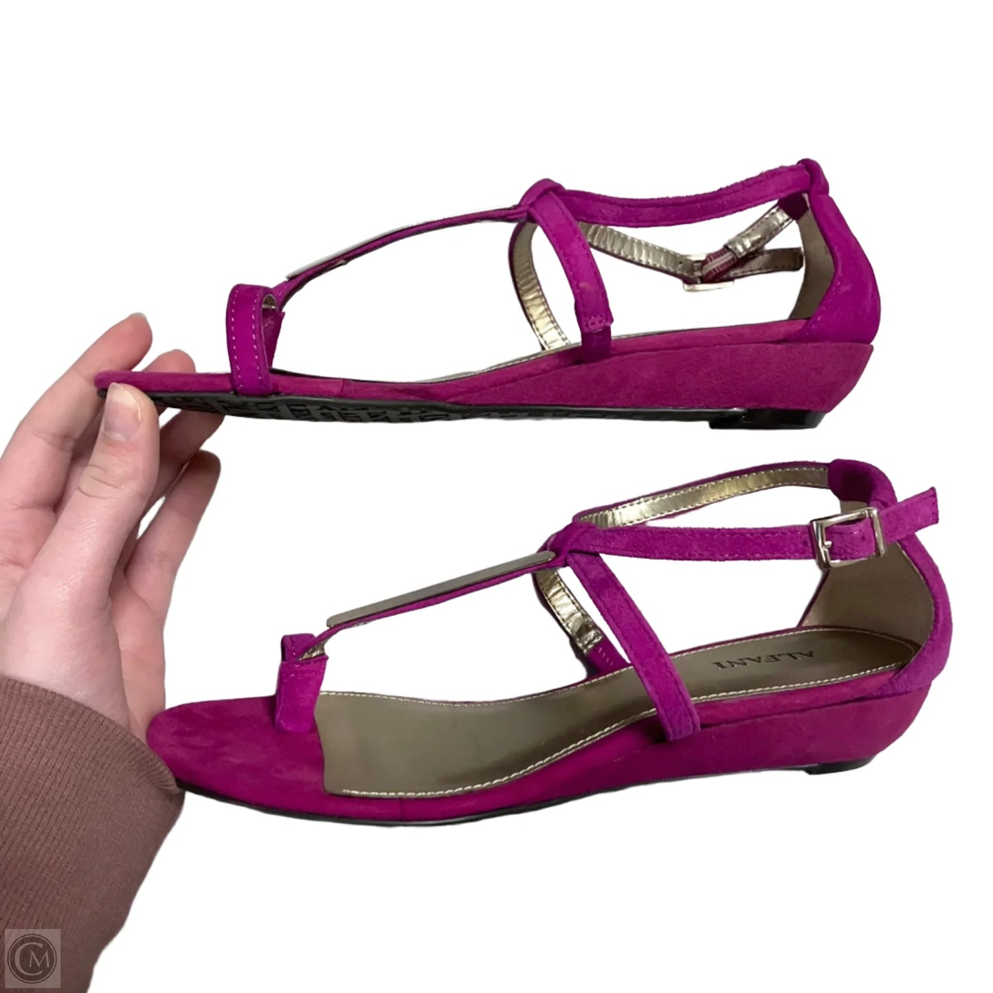 Sandals Flats By Alfani In Pink, Size: 6