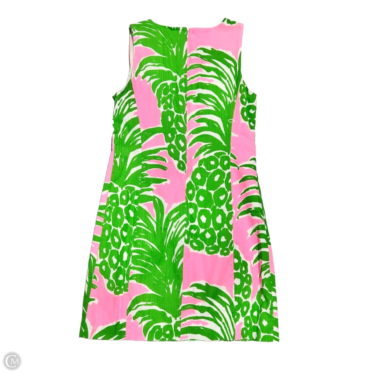 Dress Designer By Lilly Pulitzer In Green & Pink, Size: Xs