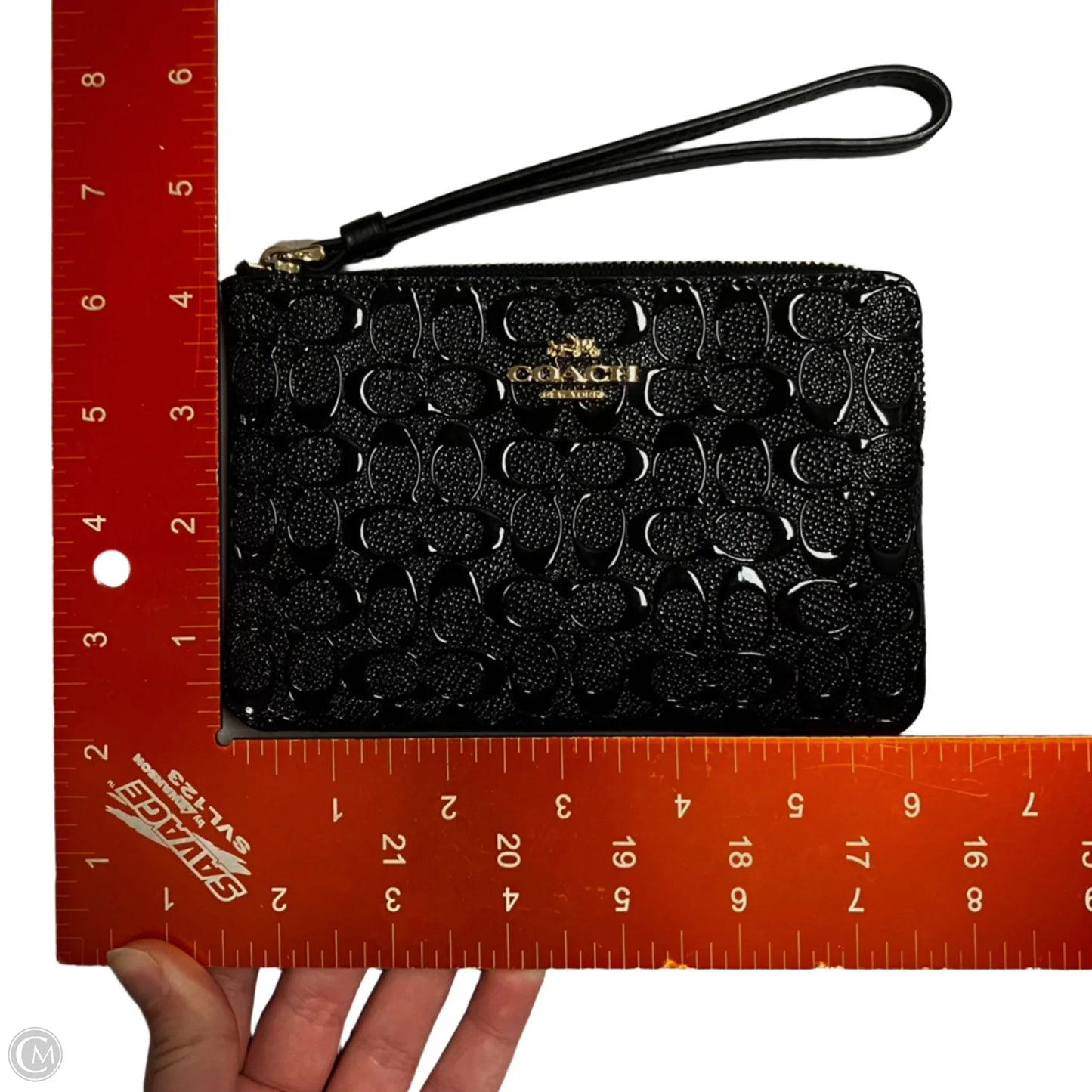 Wristlet Designer By Coach, Size: Small