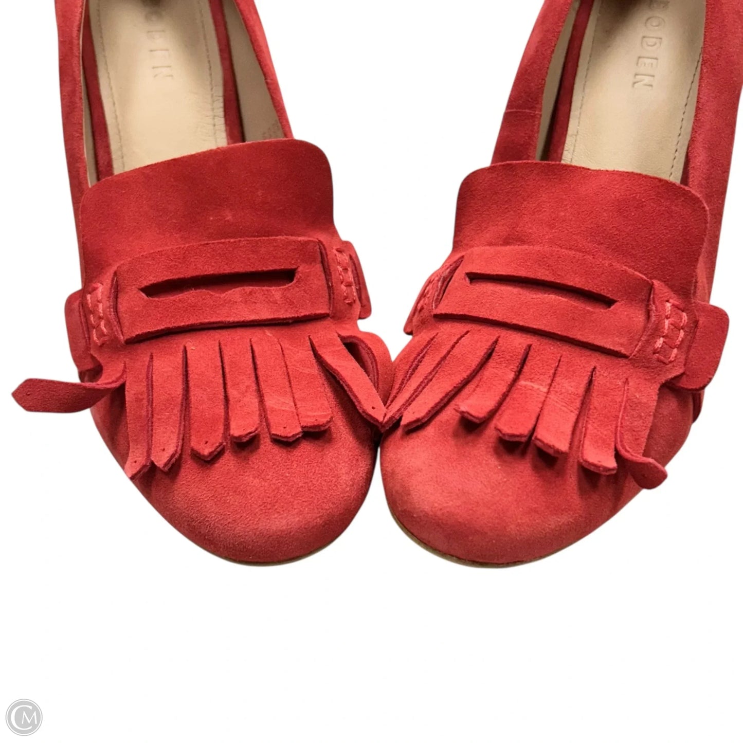 Shoes Heels Block By Boden In Red, Size: 10