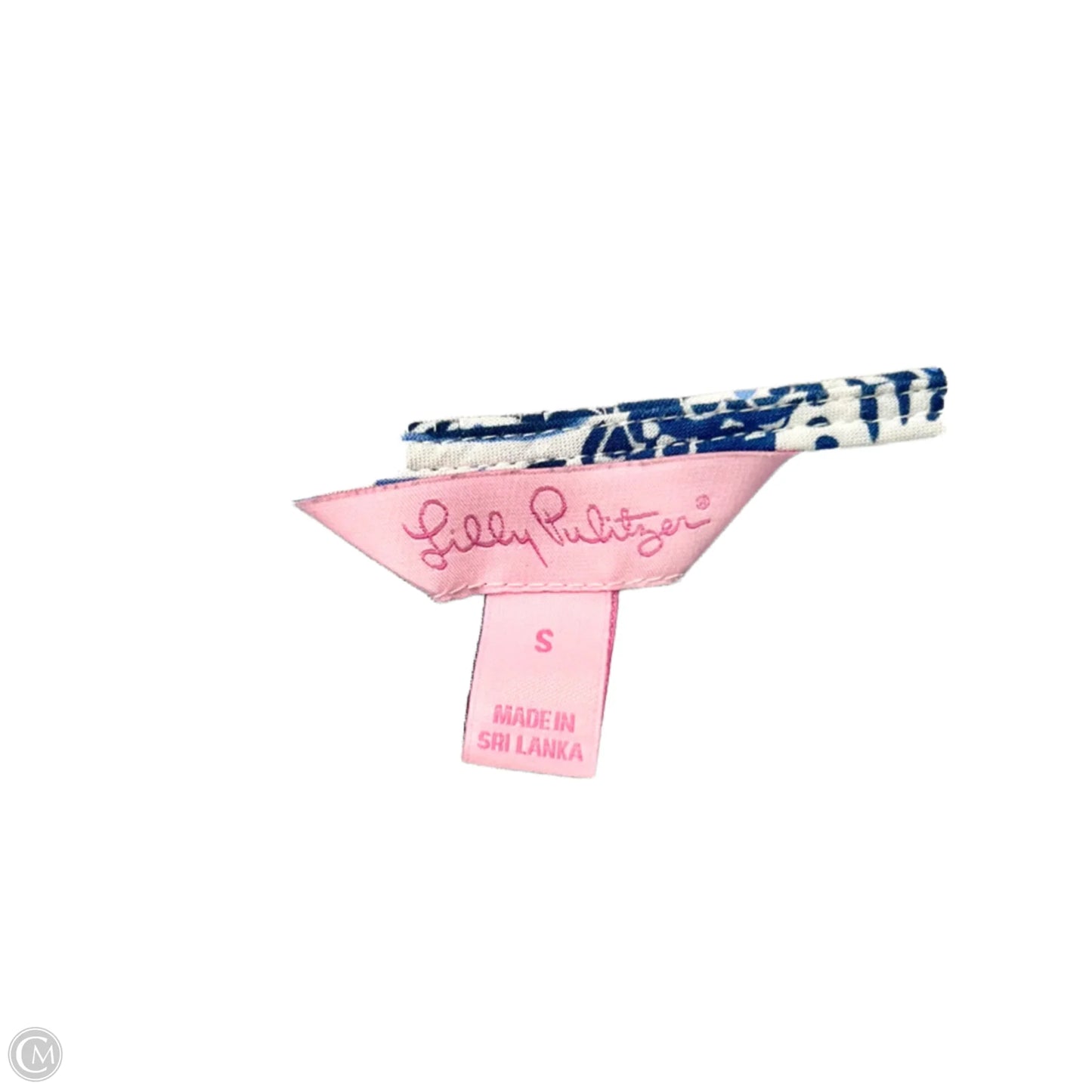 Dress Designer By Lilly Pulitzer In Blue & White, Size: S