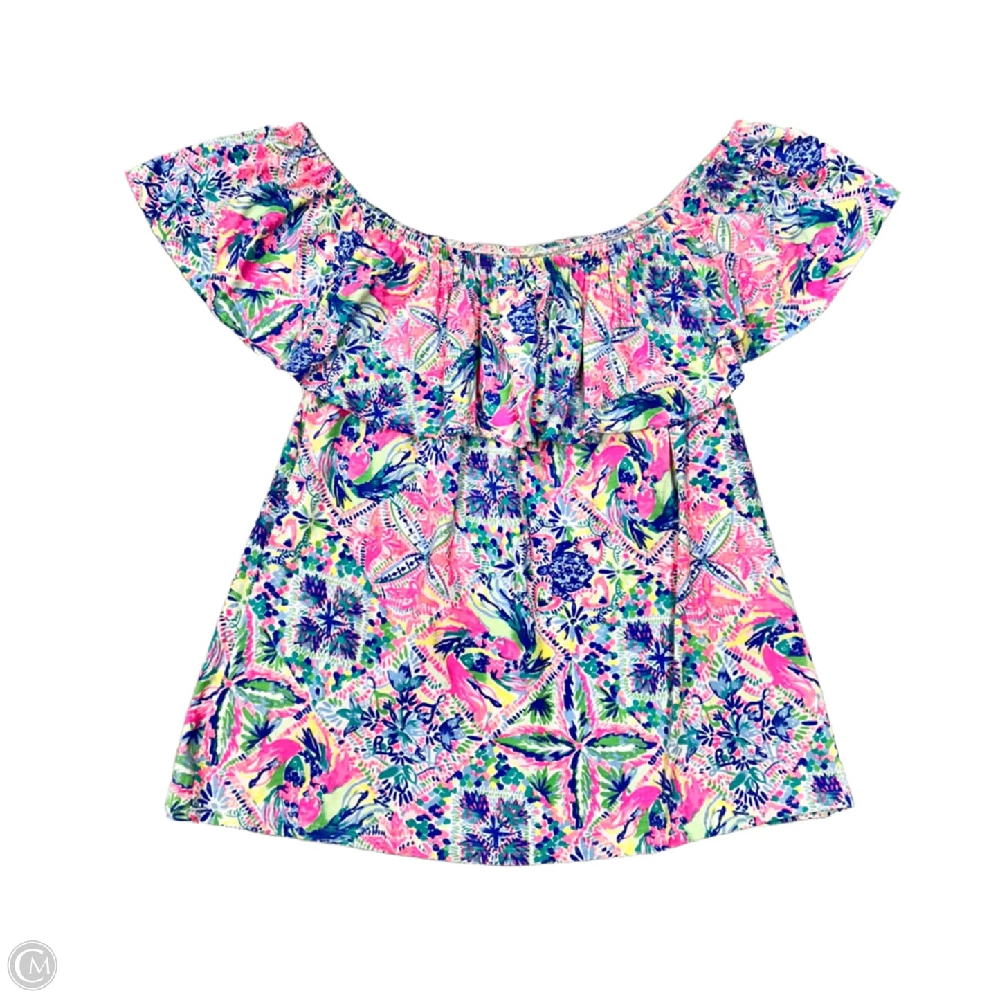 Top Sleeveless Designer By Lilly Pulitzer In Multi-colored, Size: M