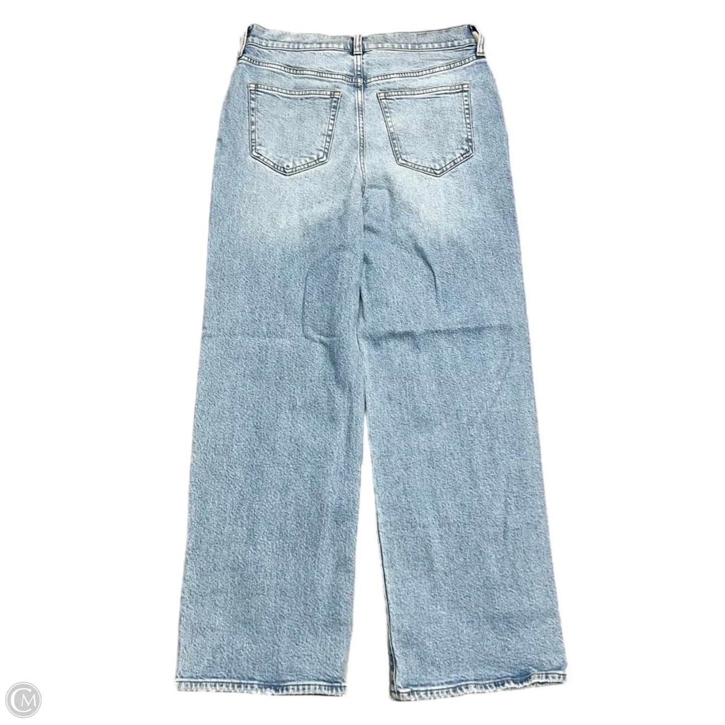 Jeans Wide Leg By J. Crew In Blue Denim, Size: 2