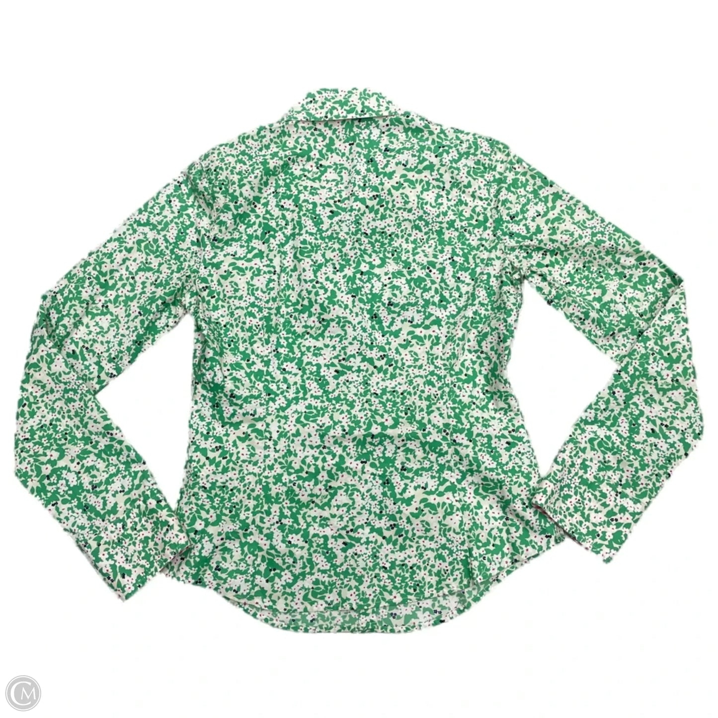 Top 3/4 Sleeve Designer By Lilly Pulitzer In Floral Print, Size: Xs