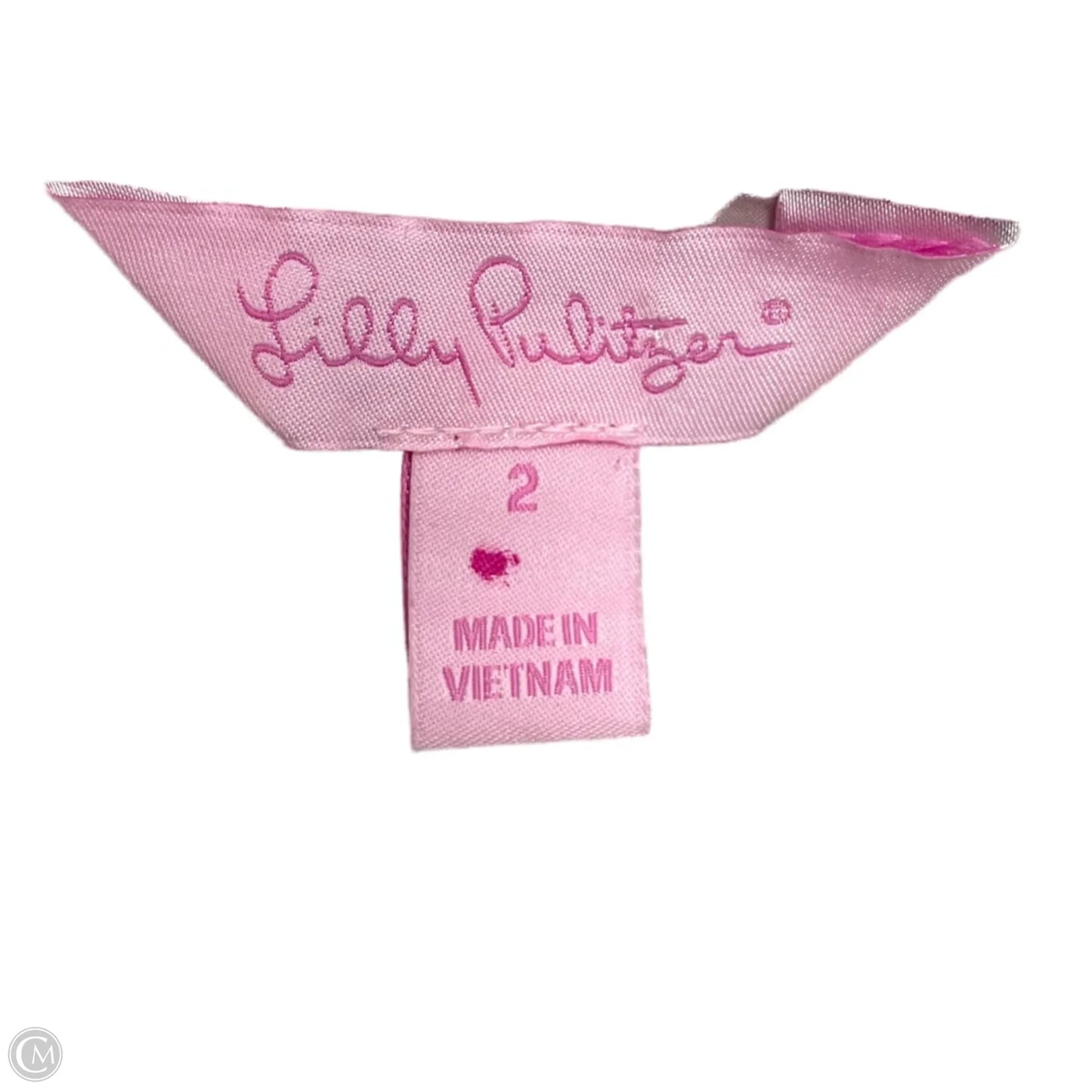 Top 3/4 Sleeve Designer By Lilly Pulitzer In Floral Print, Size: Xs